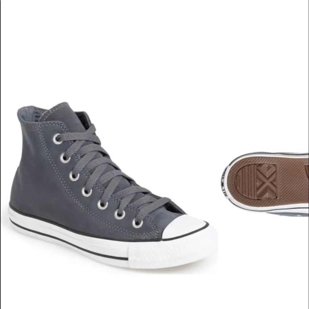 Converse - Chuck Taylor - Grey Suede High Tops